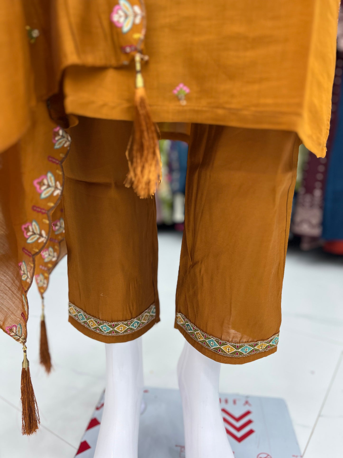 Chanderi Cotton Kurti