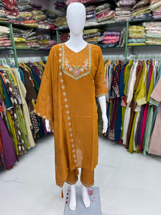 Chanderi Cotton Kurti