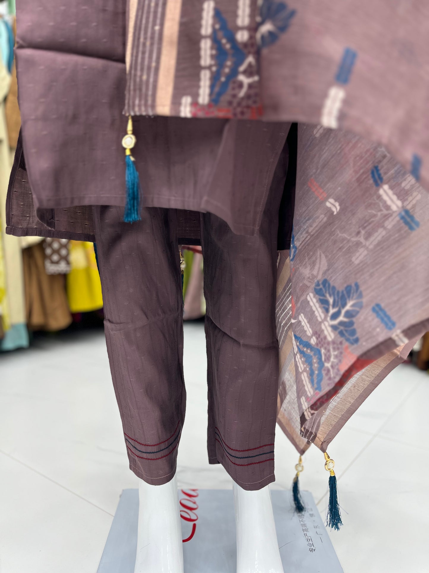 Chanderi Cotton-Silk kurti