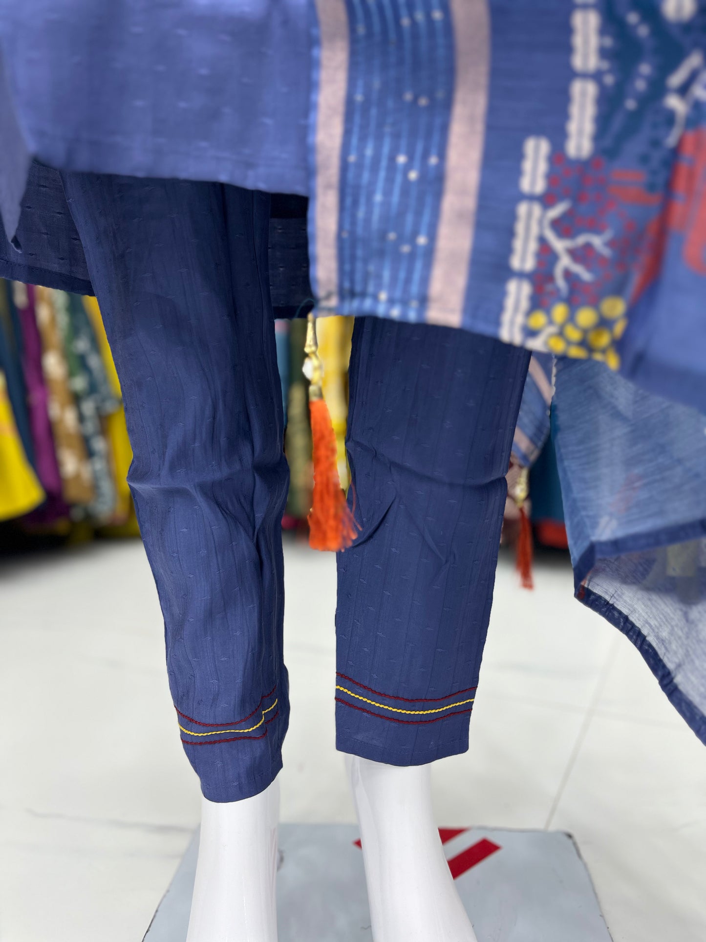 Chanderi Cotton-Silk kurti